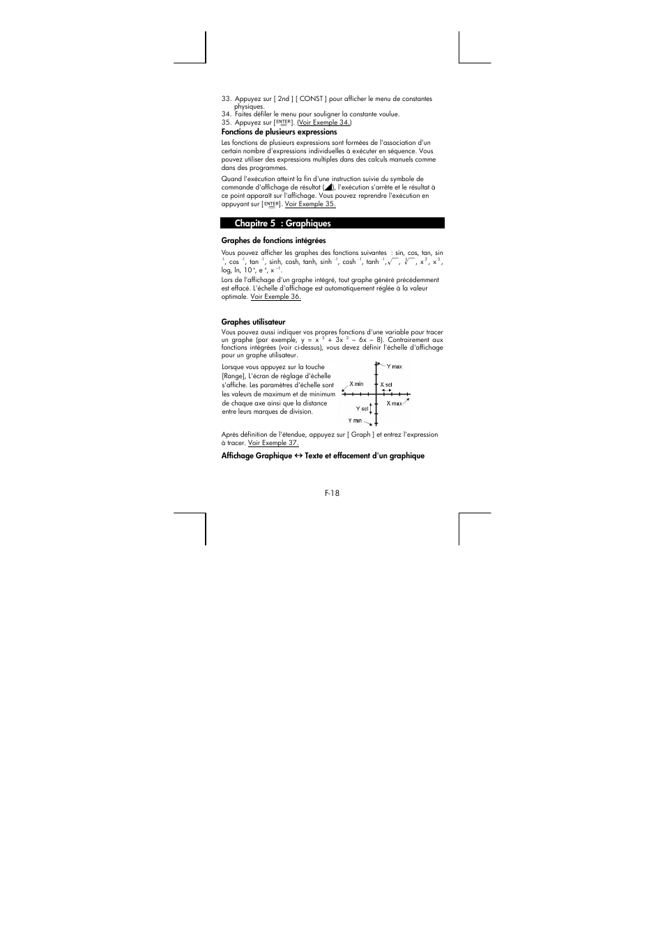 Chapitre 5 : graphiques | HP 9g Graphing Calculator User Manual | Page 105 / 172