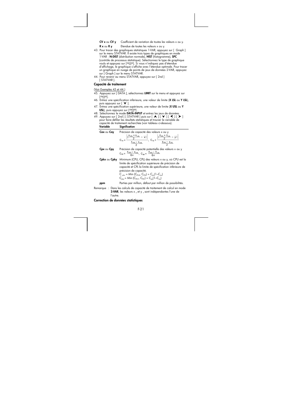 HP 9g Graphing Calculator User Manual | Page 108 / 172