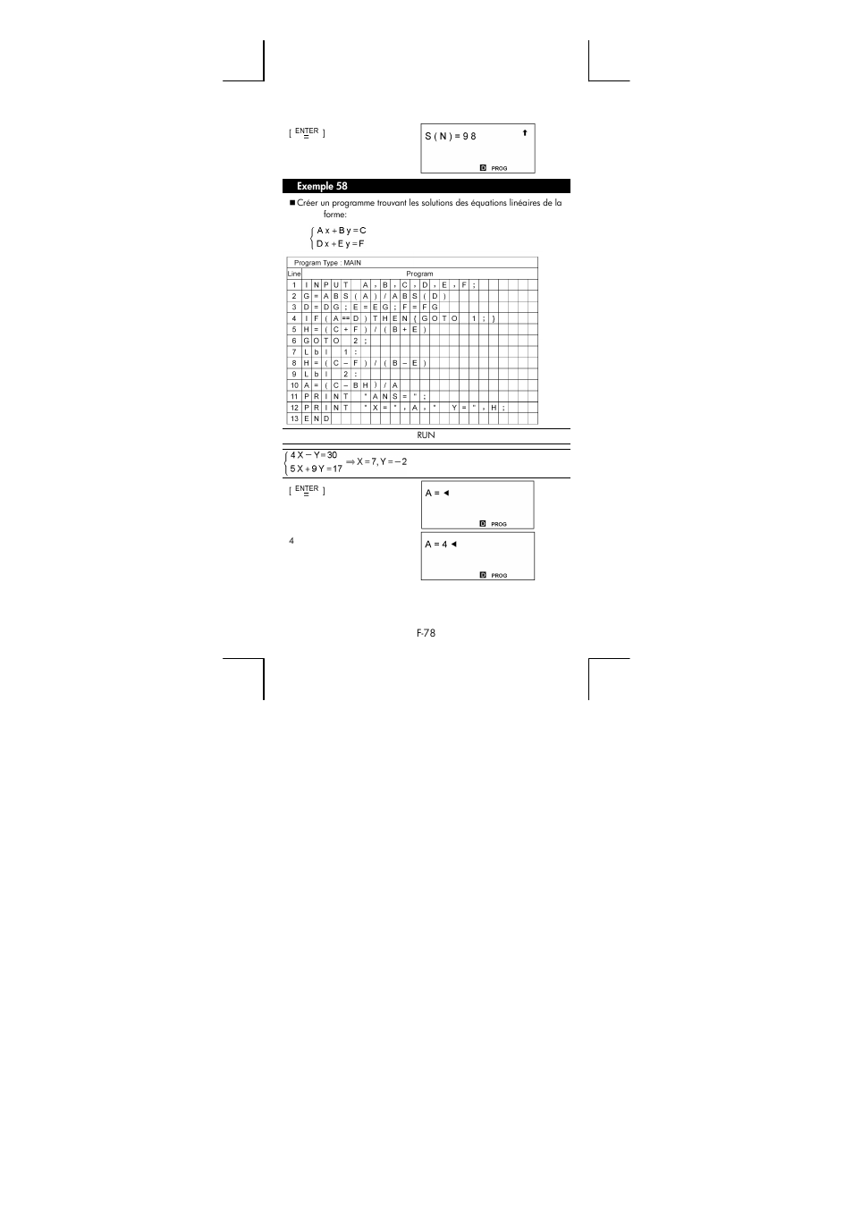 HP 9g Graphing Calculator User Manual | Page 165 / 172