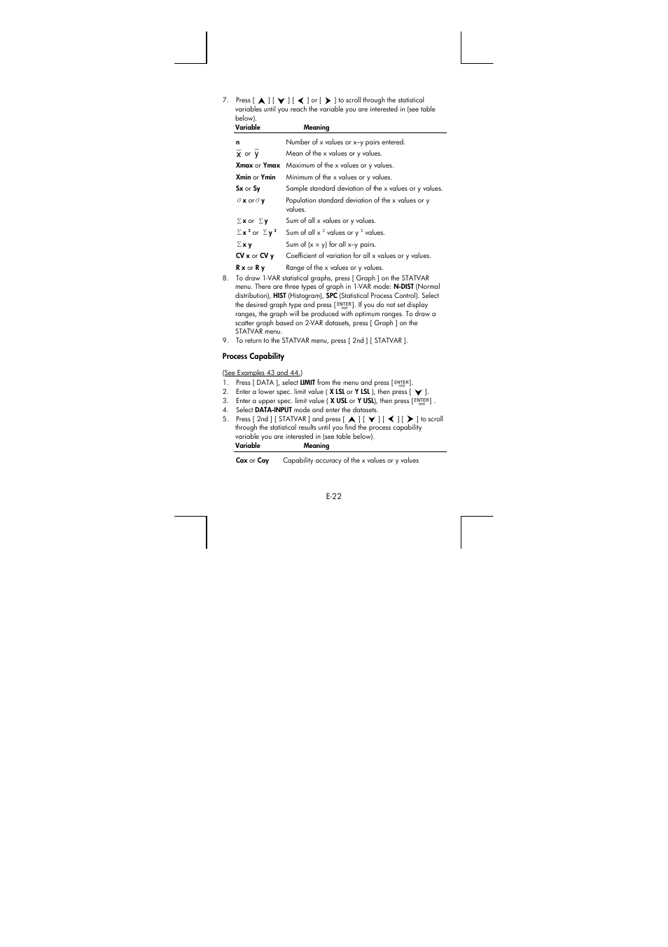 HP 9g Graphing Calculator User Manual | Page 22 / 172