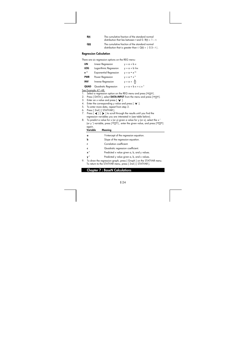 HP 9g Graphing Calculator User Manual | Page 24 / 172