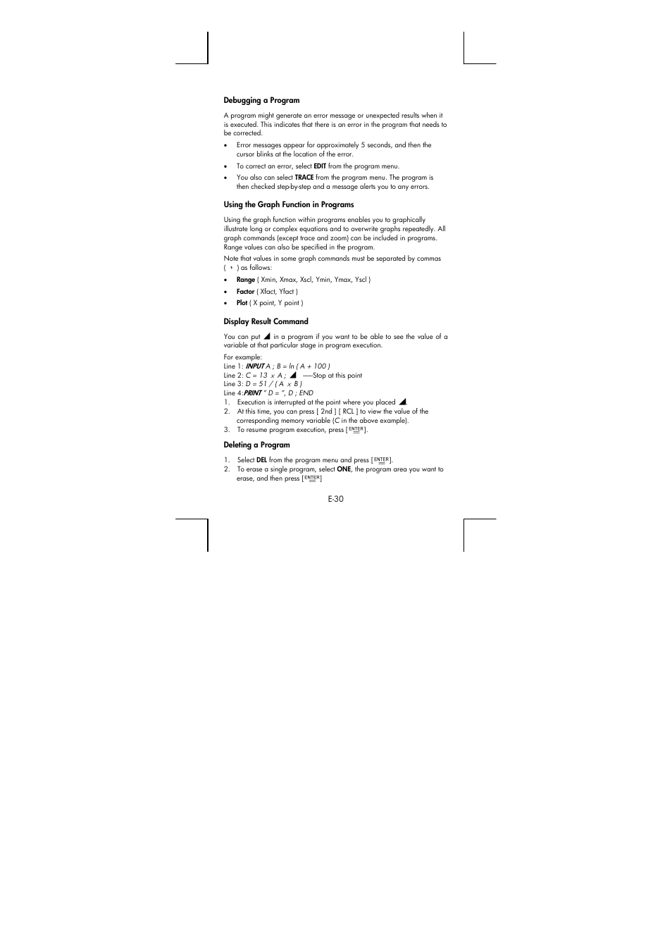 HP 9g Graphing Calculator User Manual | Page 30 / 172