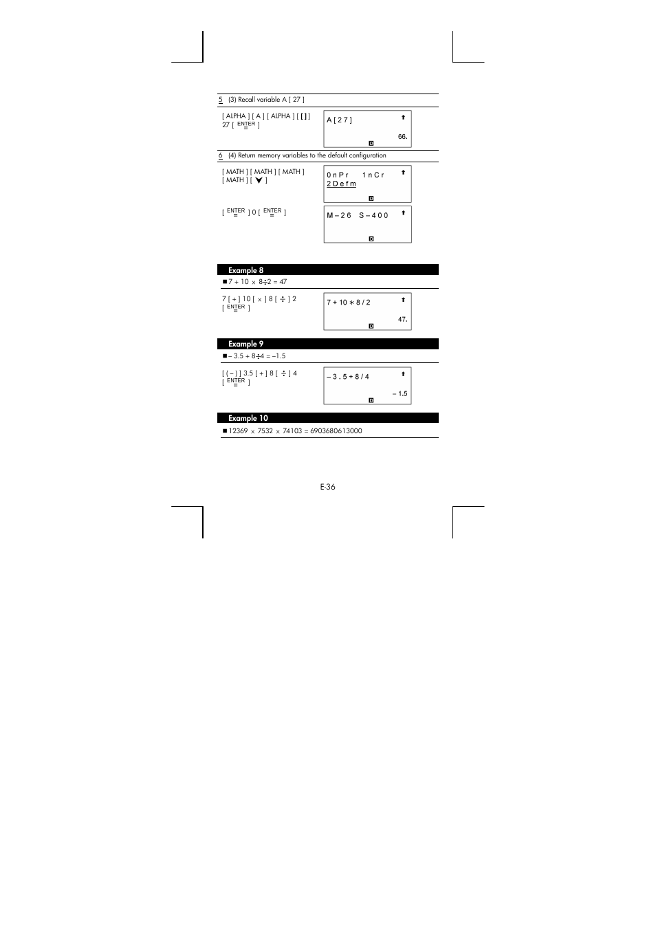 HP 9g Graphing Calculator User Manual | Page 36 / 172