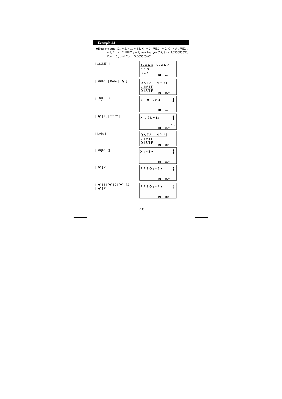 HP 9g Graphing Calculator User Manual | Page 58 / 172