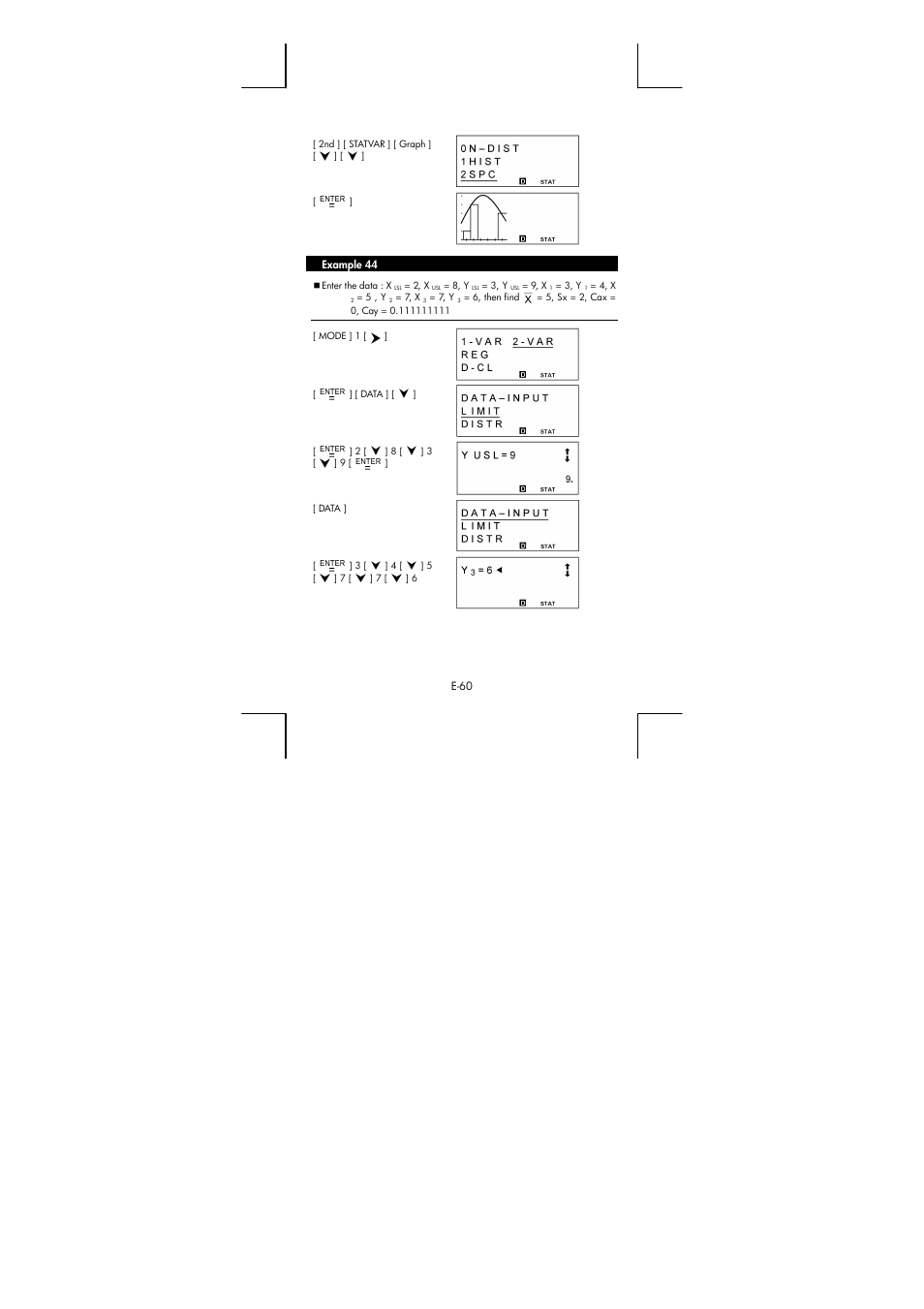 HP 9g Graphing Calculator User Manual | Page 60 / 172