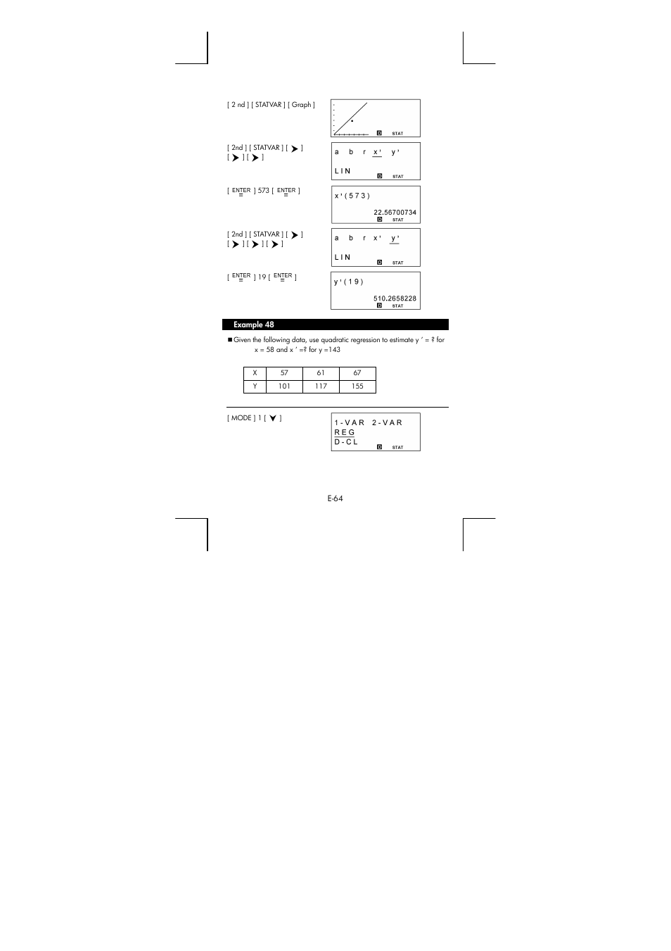 HP 9g Graphing Calculator User Manual | Page 64 / 172