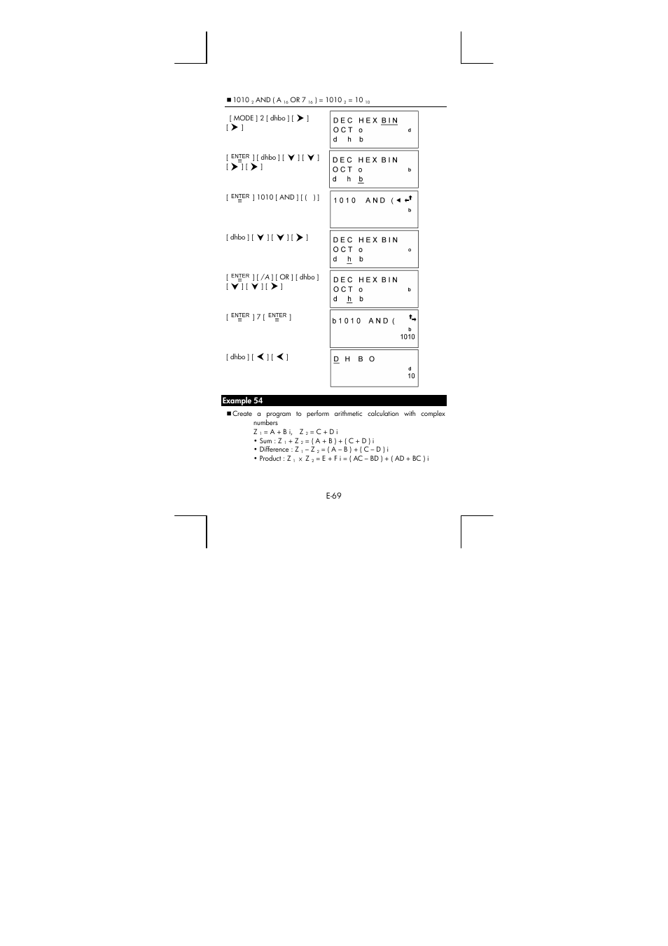 HP 9g Graphing Calculator User Manual | Page 69 / 172
