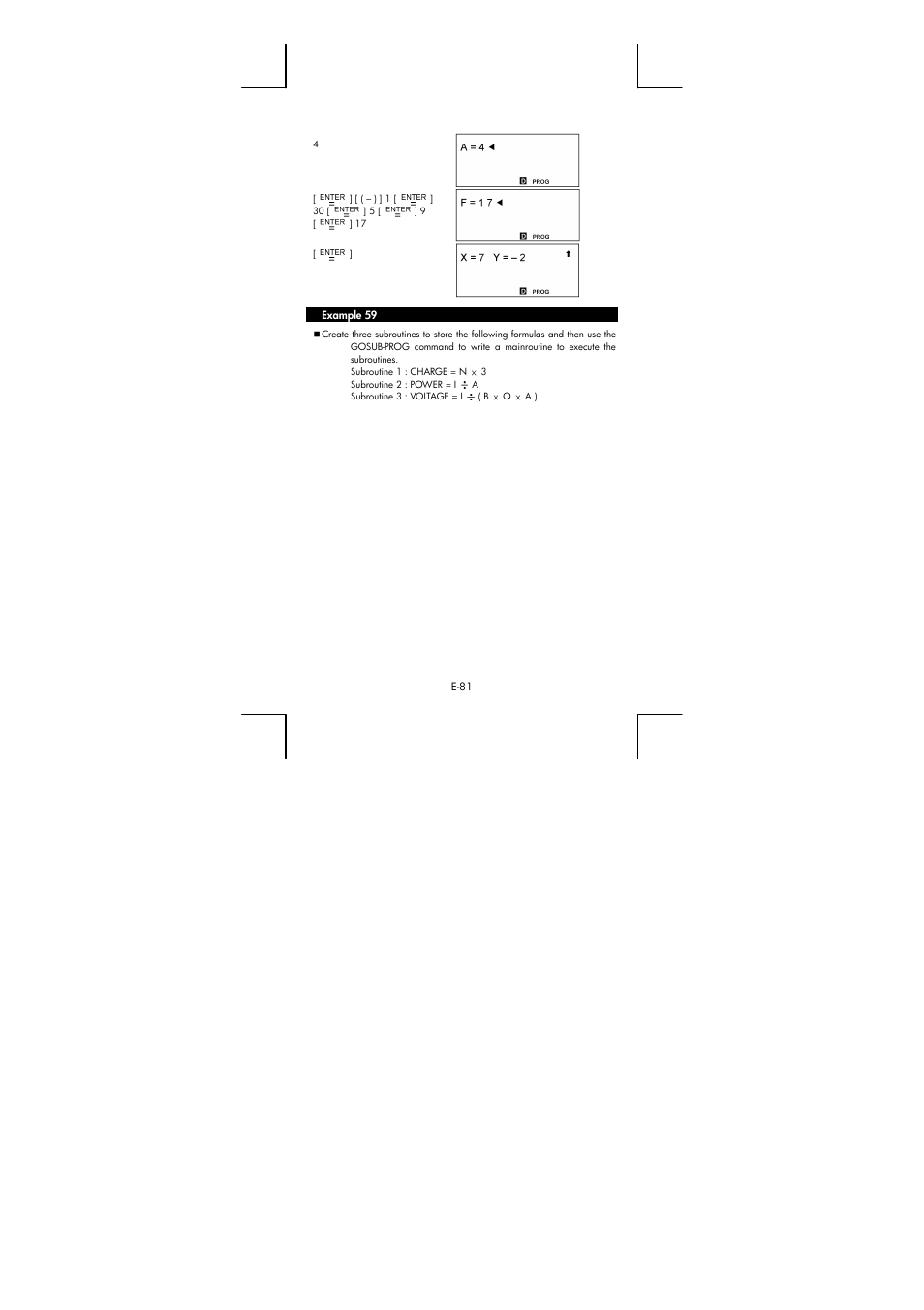 HP 9g Graphing Calculator User Manual | Page 81 / 172