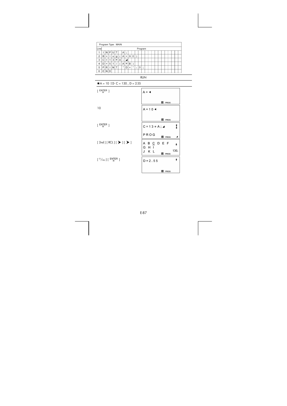 HP 9g Graphing Calculator User Manual | Page 87 / 172
