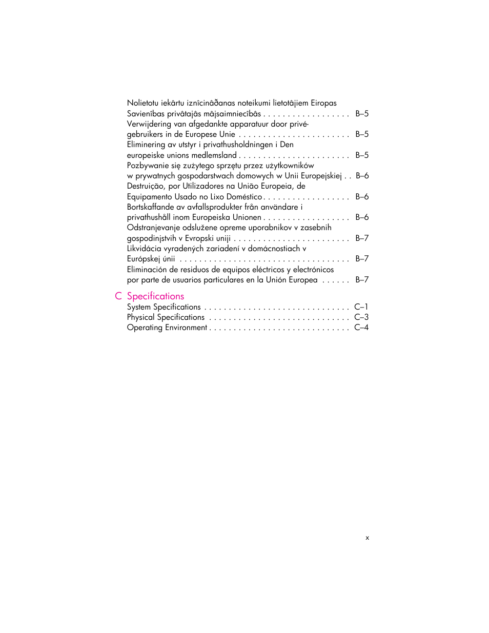 HP iPAQ hw6500 Unlocked Mobile Messenger series User Manual | Page 10 / 170