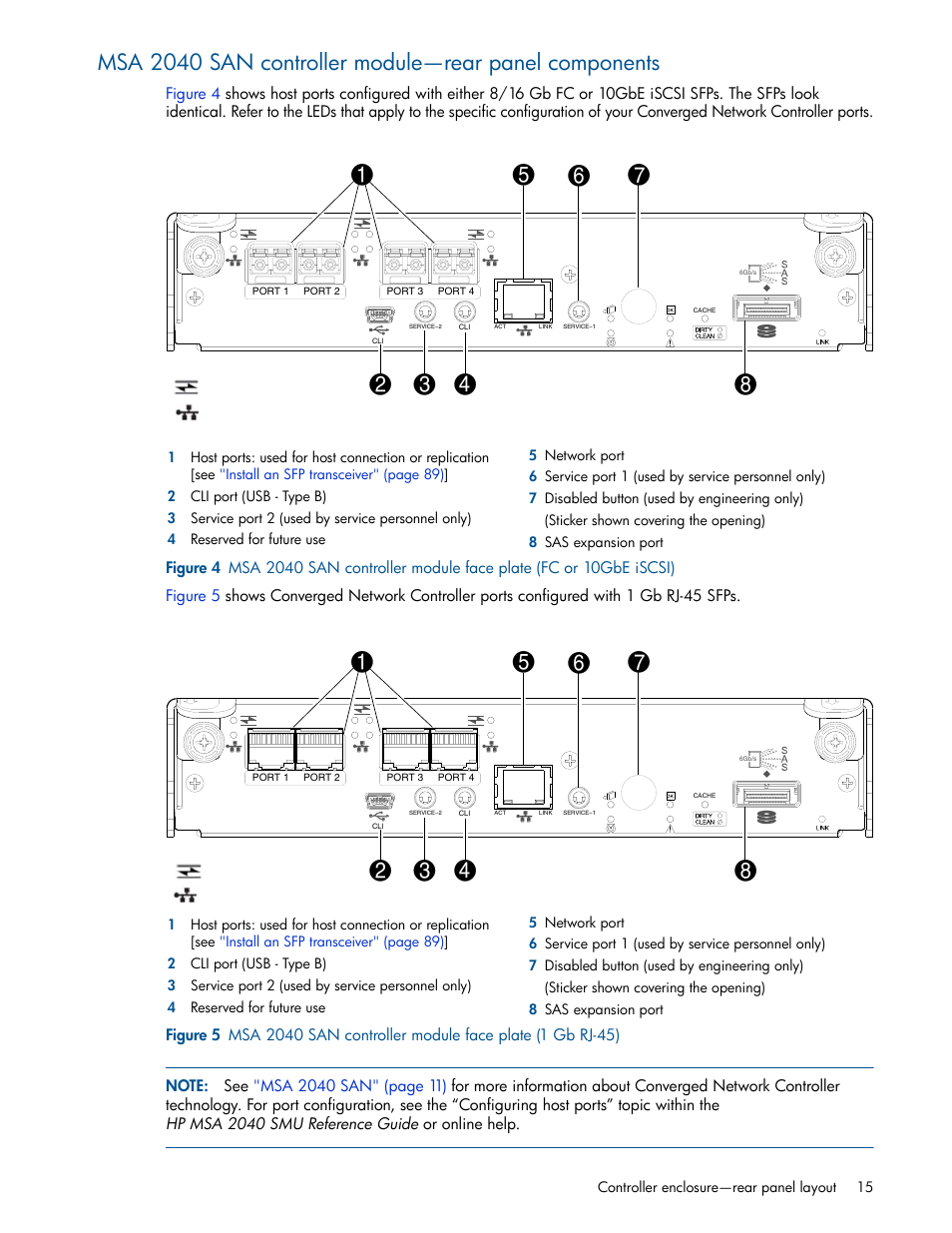 HP MSA 2040 SAN Storage User Manual | Page 15 / 94