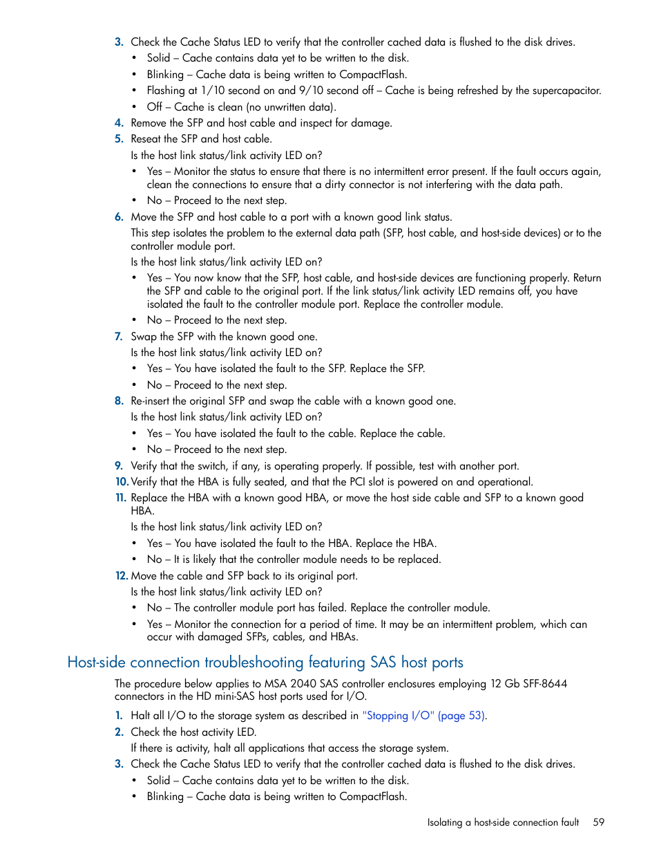 HP MSA 2040 SAN Storage User Manual | Page 59 / 94