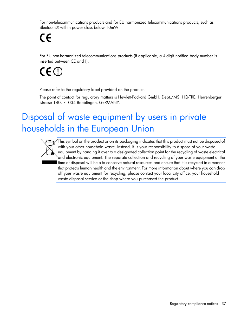 HP D6000 Disk Enclosure User Manual | Page 37 / 53