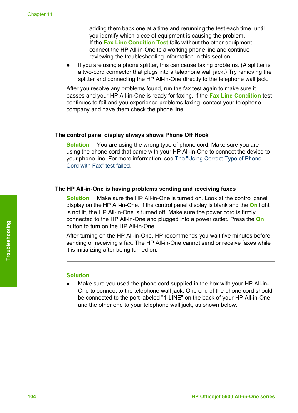 HP Officejet 5605 All-in-One Printer User Manual | Page 107 / 142