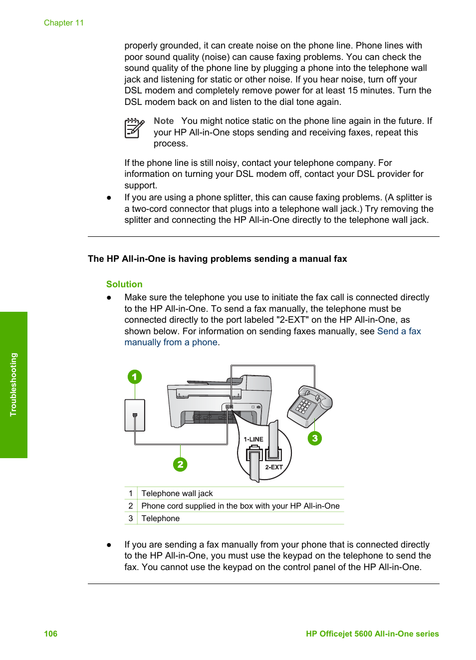 HP Officejet 5605 All-in-One Printer User Manual | Page 109 / 142