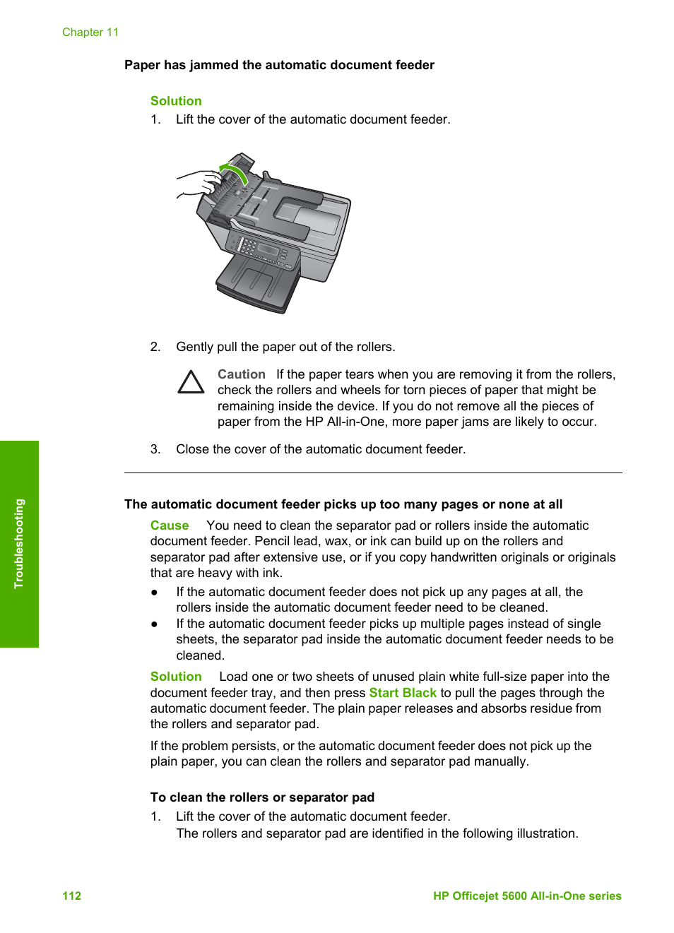 HP Officejet 5605 All-in-One Printer User Manual | Page 115 / 142