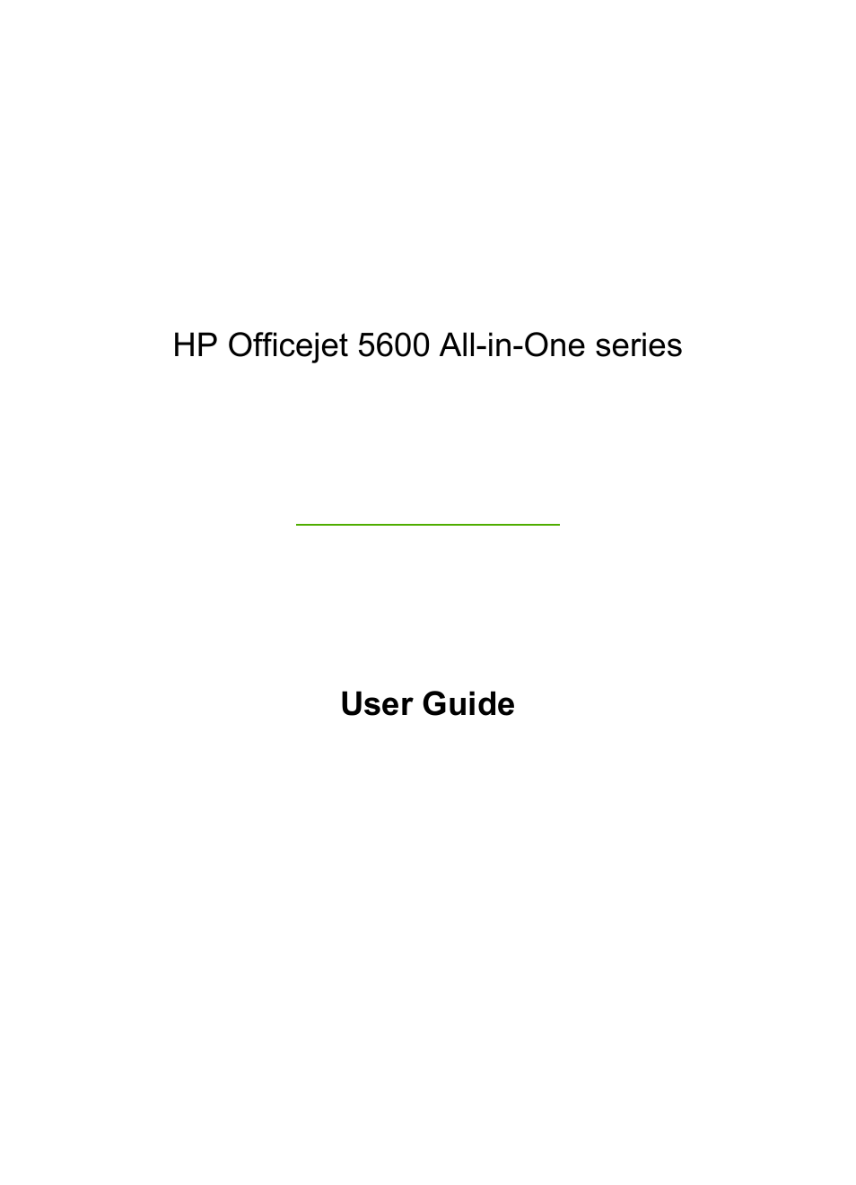 HP Officejet 5605 All-in-One Printer User Manual | Page 2 / 142