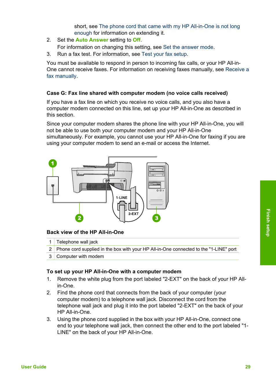 HP Officejet 5605 All-in-One Printer User Manual | Page 32 / 142