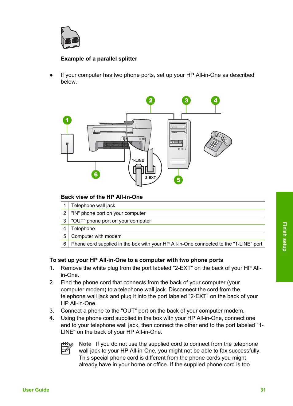 HP Officejet 5605 All-in-One Printer User Manual | Page 34 / 142