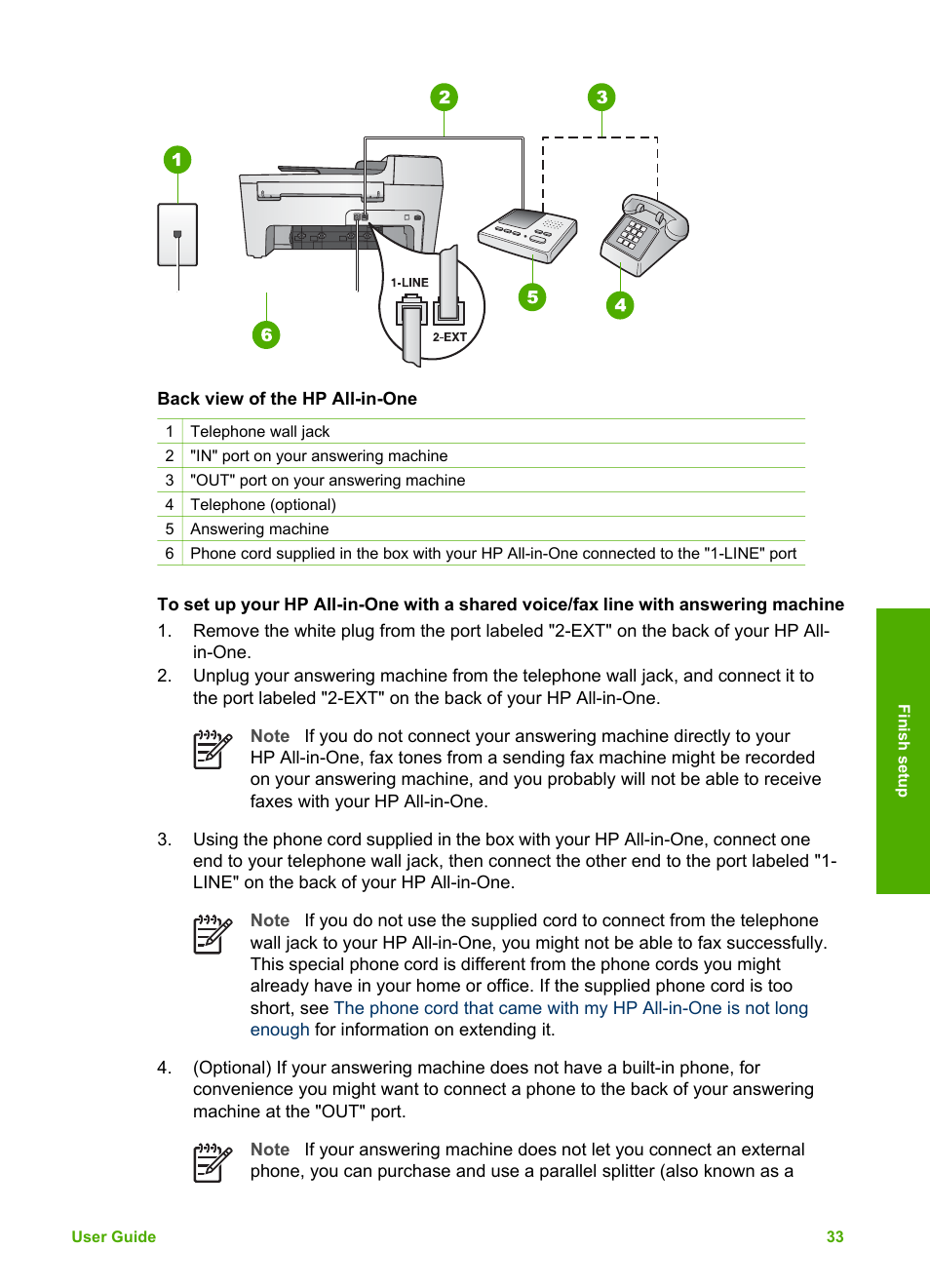 HP Officejet 5605 All-in-One Printer User Manual | Page 36 / 142