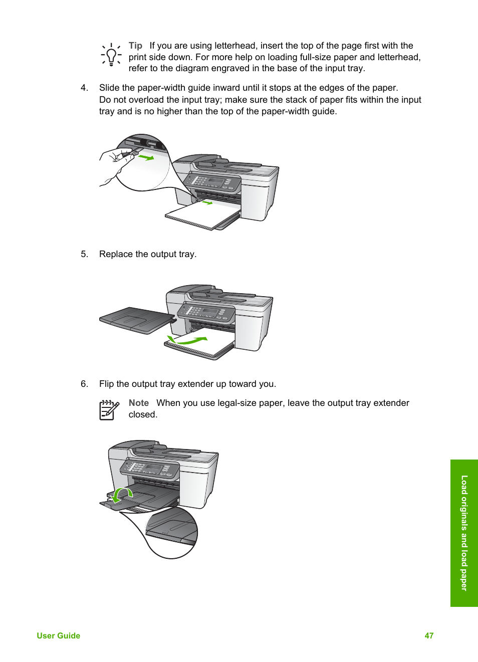 HP Officejet 5605 All-in-One Printer User Manual | Page 50 / 142