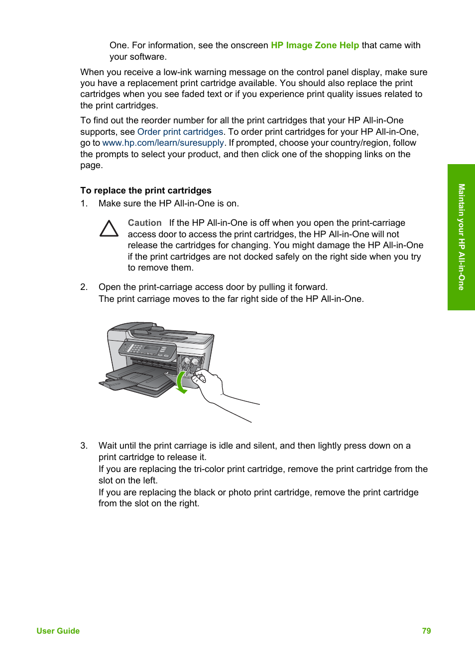 HP Officejet 5605 All-in-One Printer User Manual | Page 82 / 142