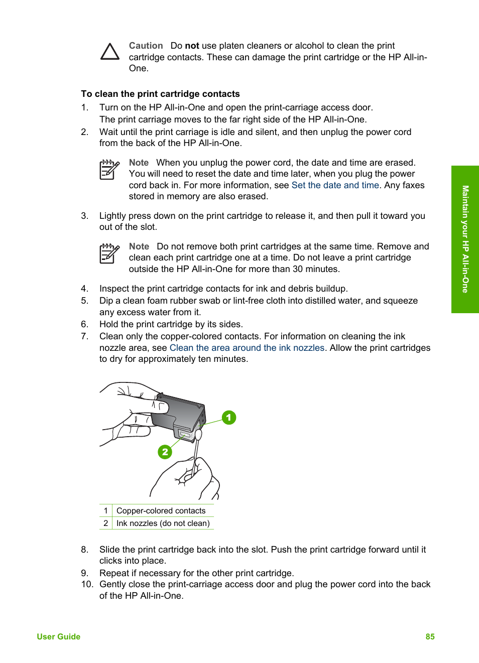 HP Officejet 5605 All-in-One Printer User Manual | Page 88 / 142