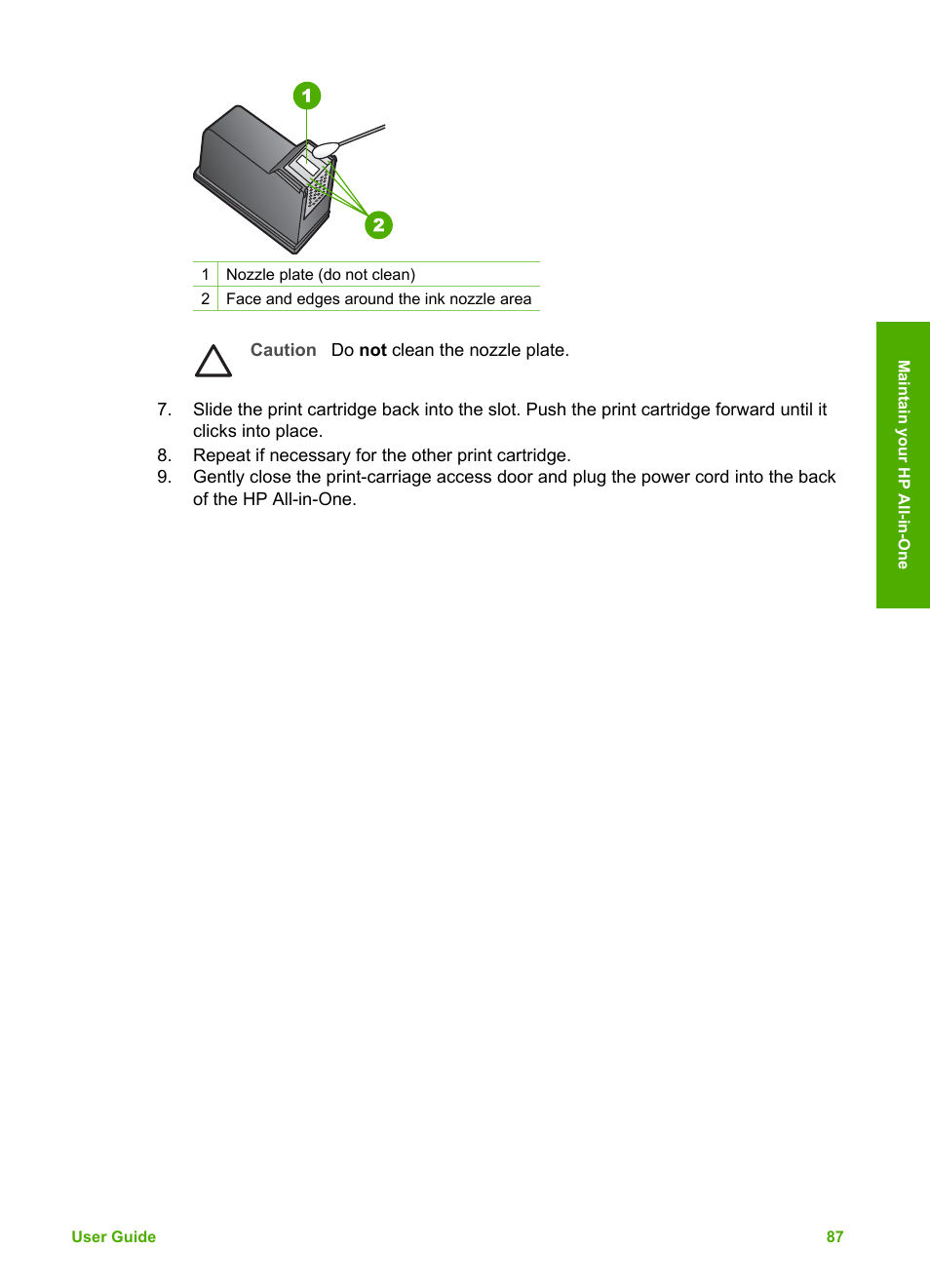 HP Officejet 5605 All-in-One Printer User Manual | Page 90 / 142