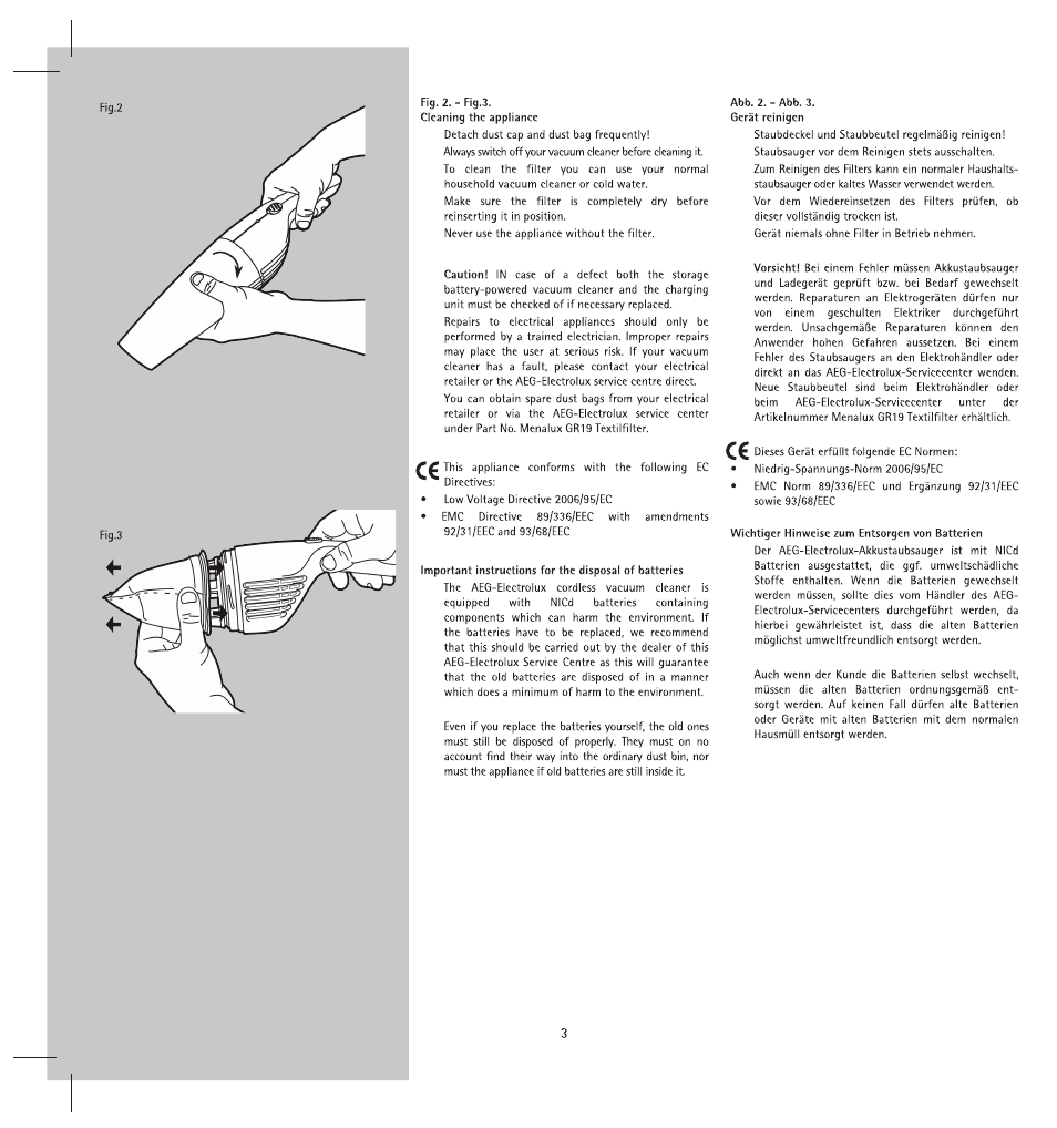 AEG AG1411 User Manual | Page 11 / 16