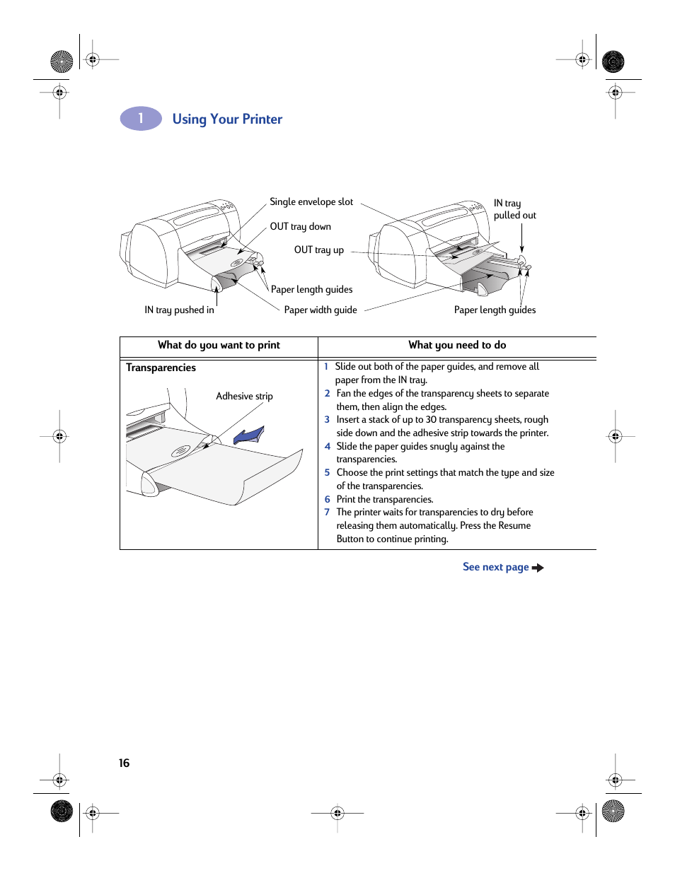 Using your printer | HP Deskjet 970cxi Printer User Manual | Page 23 / 82