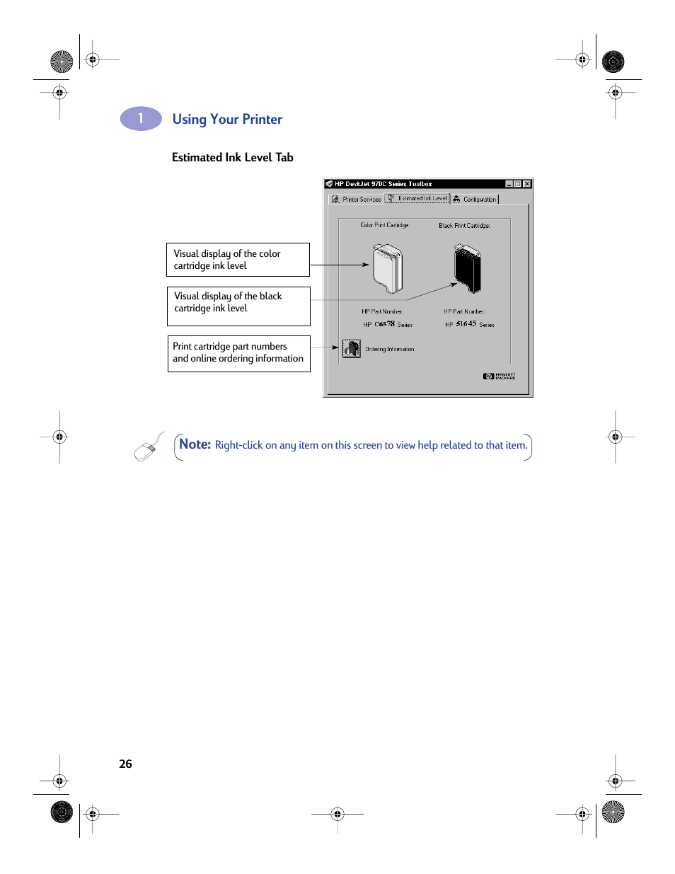 Using your printer | HP Deskjet 970cxi Printer User Manual | Page 33 / 82