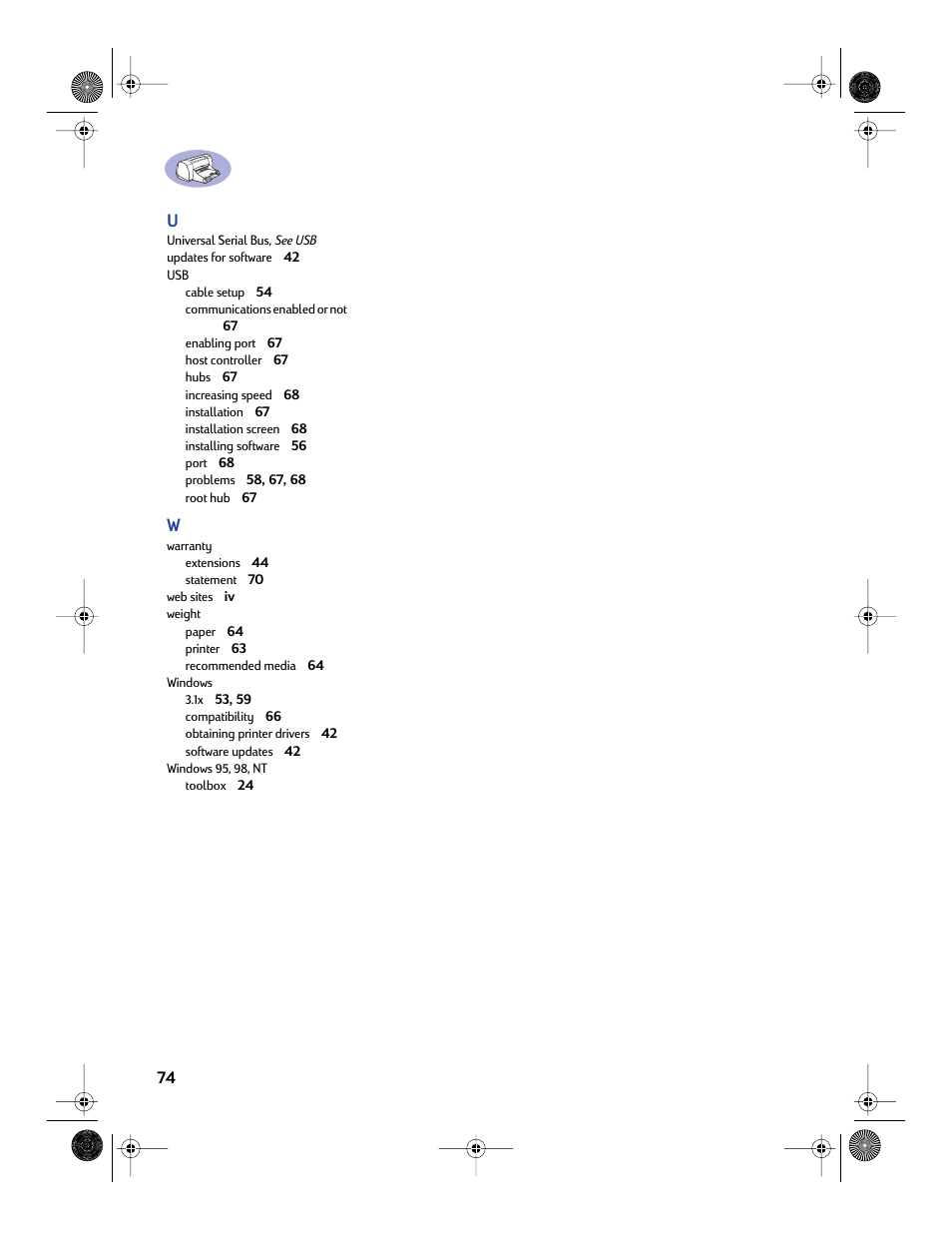 HP Deskjet 970cxi Printer User Manual | Page 81 / 82