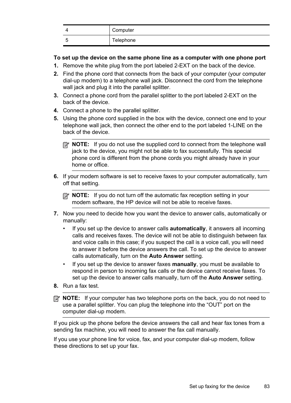 HP Officejet J4680 User Manual | Page 87 / 196