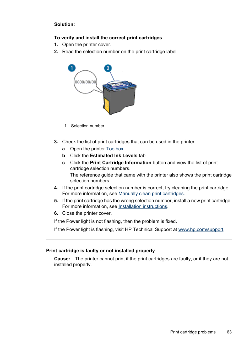 HP Deskjet D1420 Printer User Manual | Page 65 / 88