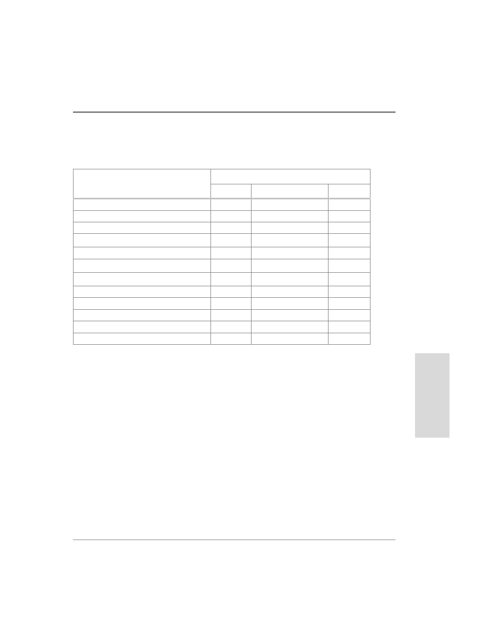 Table 30 | HP Surestore Disk Array 12h and FC60 User Manual | Page 239 / 466