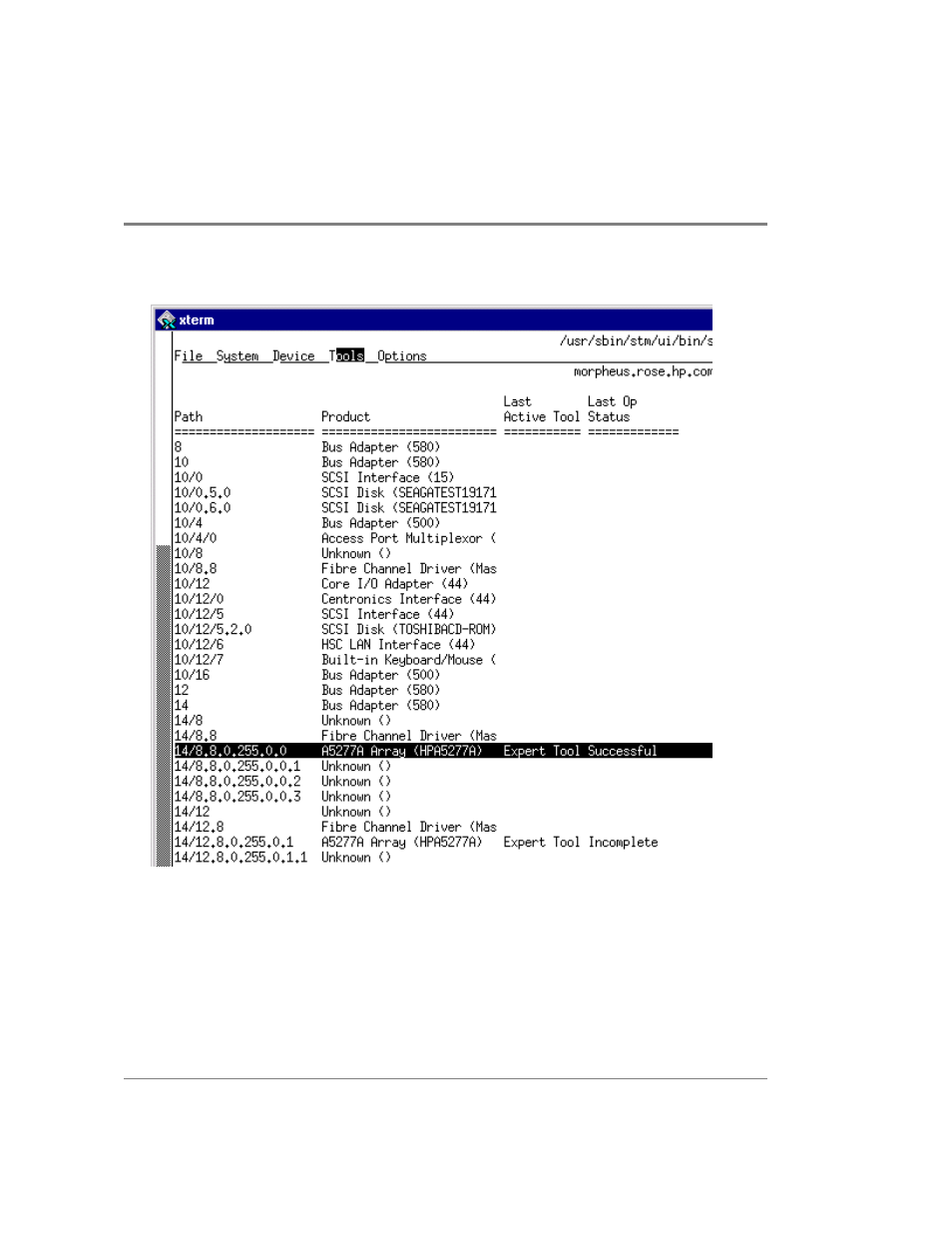 HP Surestore Disk Array 12h and FC60 User Manual | Page 350 / 466