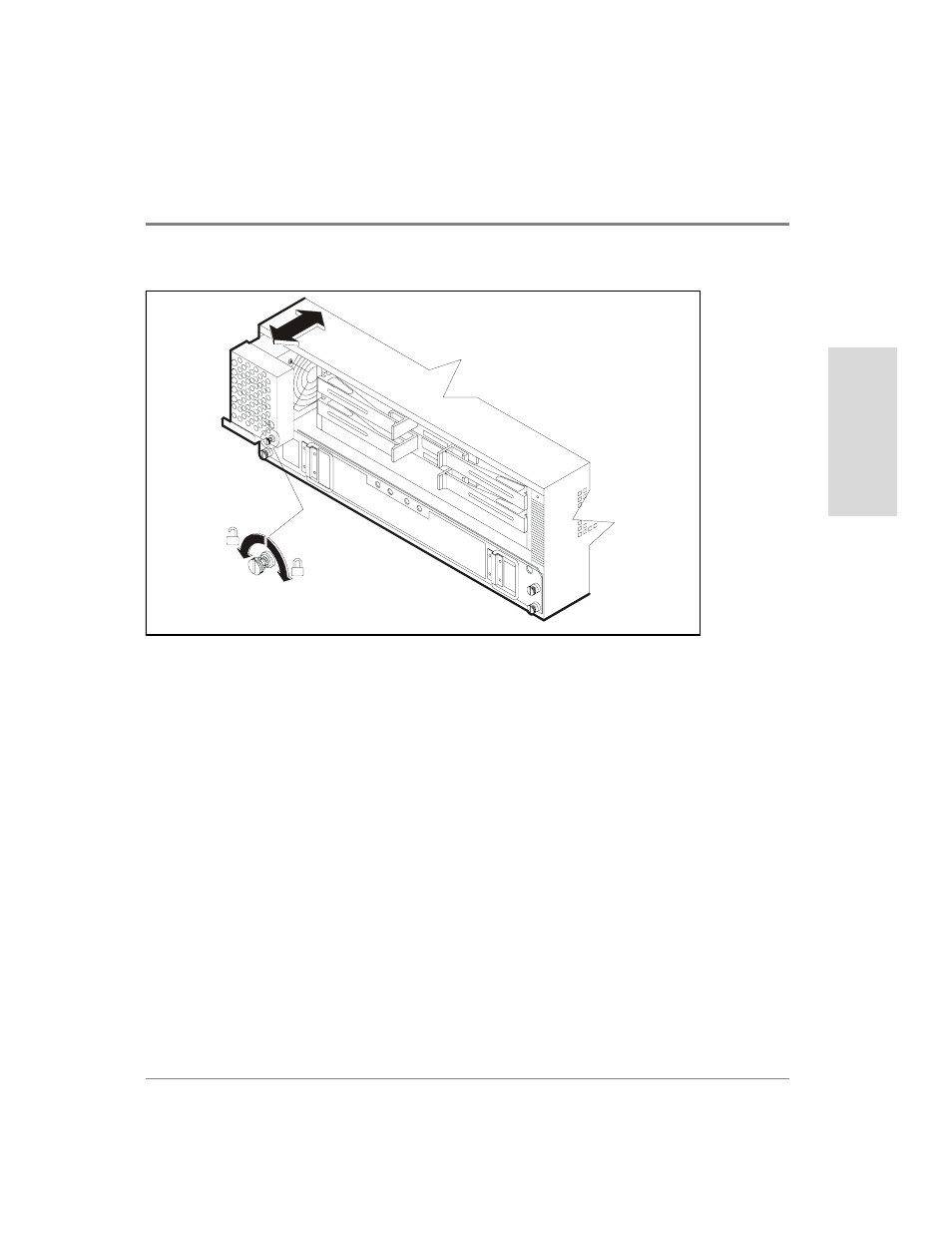 Figure 100 | HP Surestore Disk Array 12h and FC60 User Manual | Page 399 / 466