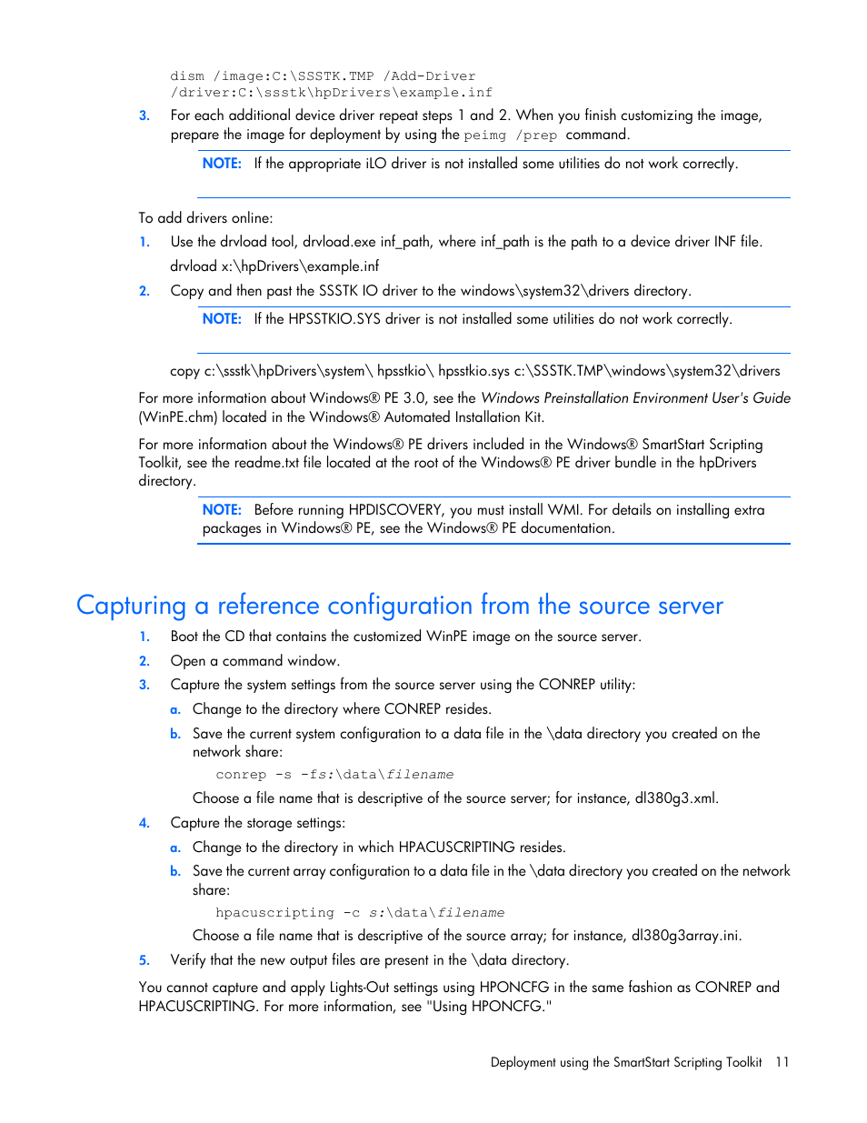 HP Linux Server Management Software User Manual | Page 11 / 72