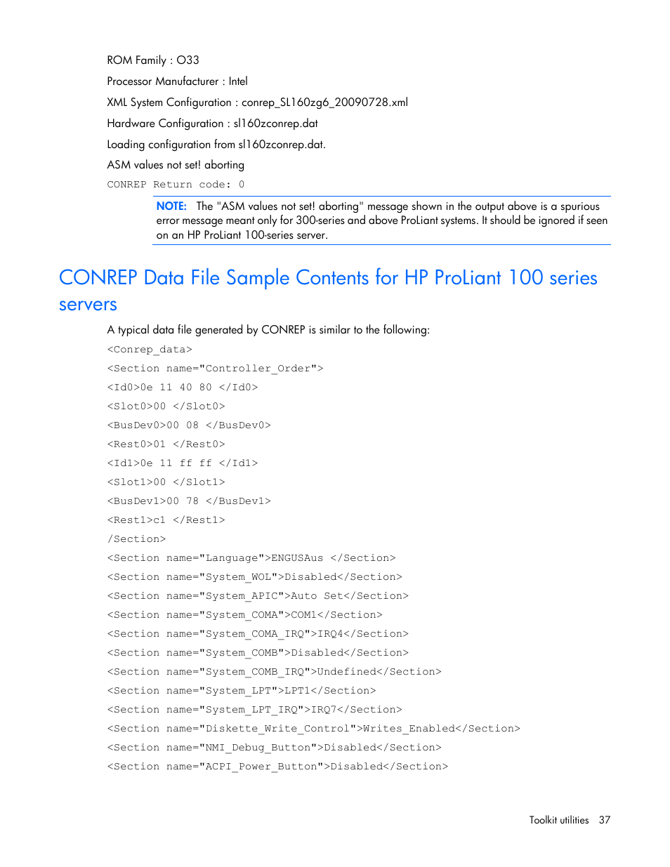 HP Linux Server Management Software User Manual | Page 37 / 72