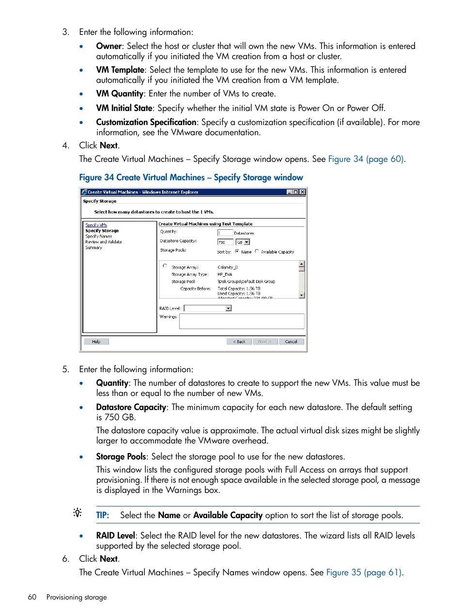 HP OneView for VMware vCenter User Manual | Page 60 / 92