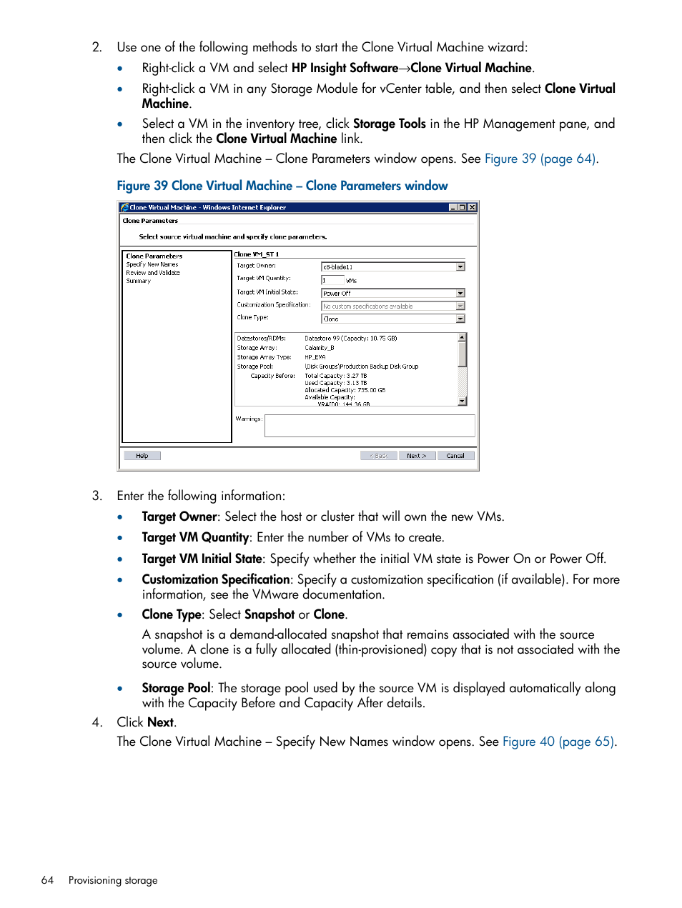 HP OneView for VMware vCenter User Manual | Page 64 / 92