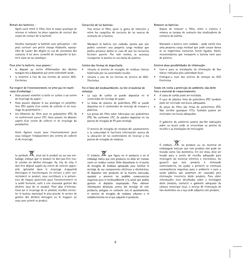 AEG AG1412 User Manual | Page 16 / 16
