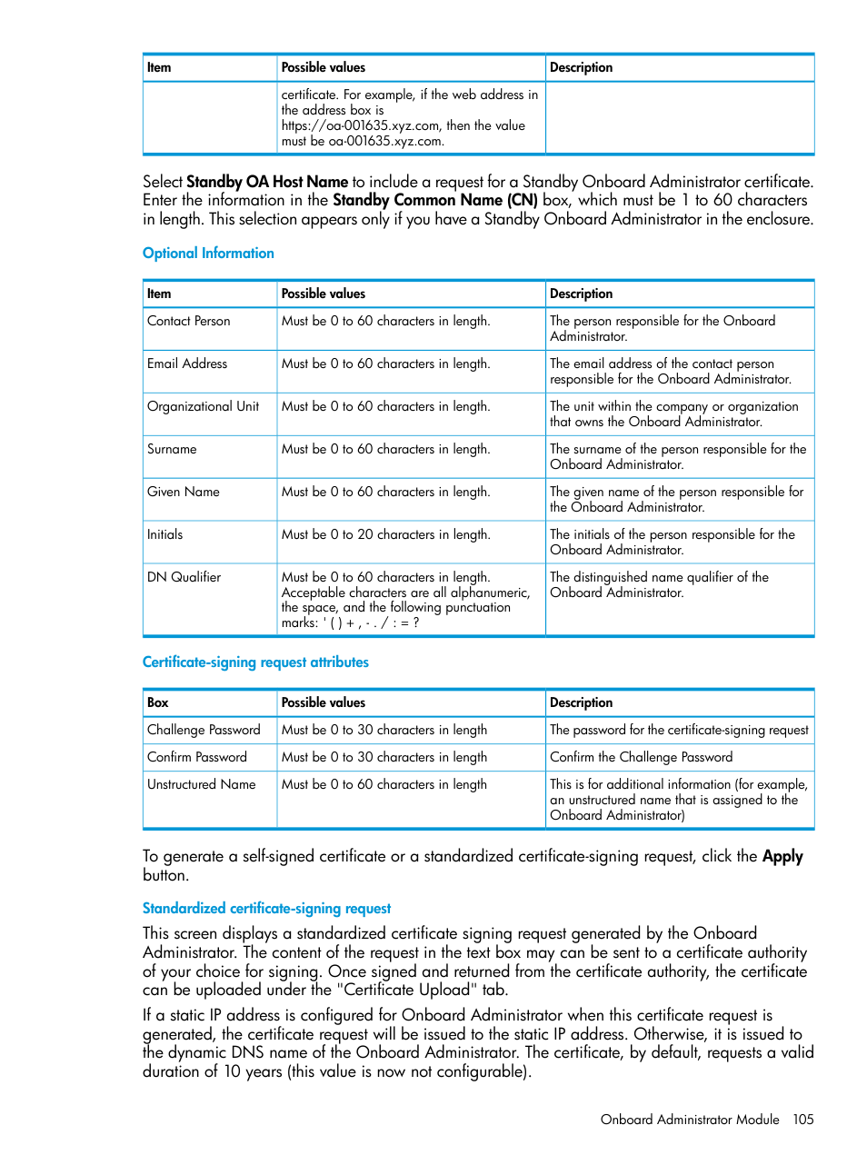 HP Integrity Superdome 2 Server User Manual | Page 105 / 197