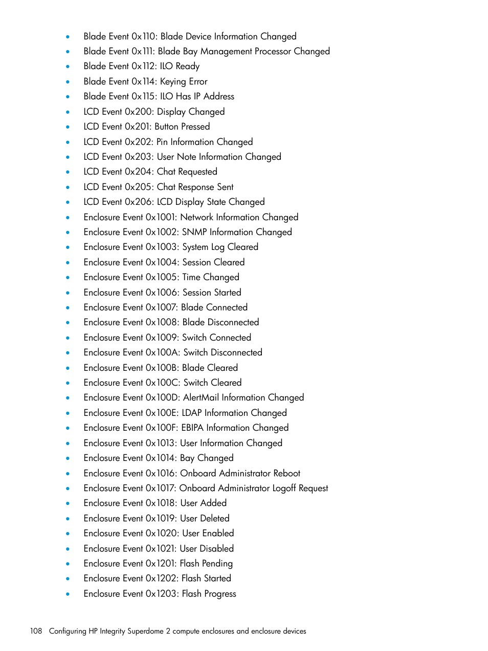 HP Integrity Superdome 2 Server User Manual | Page 108 / 197