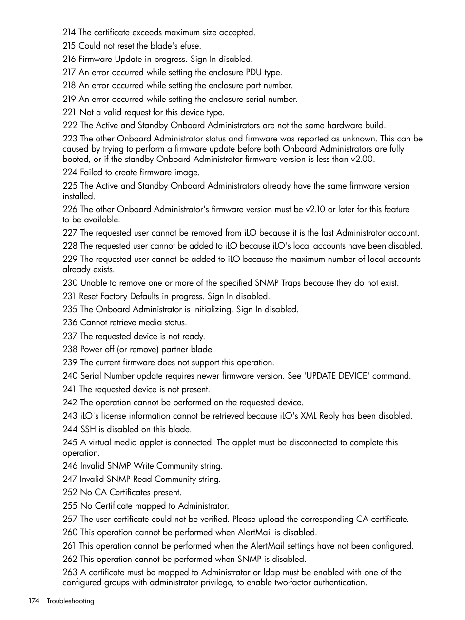 HP Integrity Superdome 2 Server User Manual | Page 174 / 197