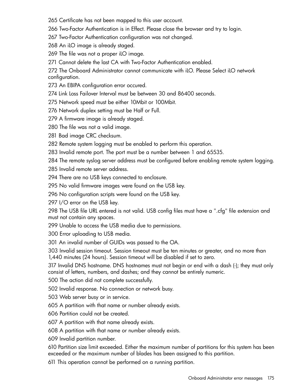 HP Integrity Superdome 2 Server User Manual | Page 175 / 197