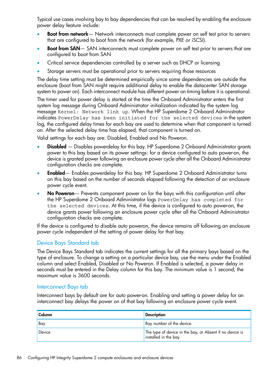 HP Integrity Superdome 2 Server User Manual | Page 86 / 197