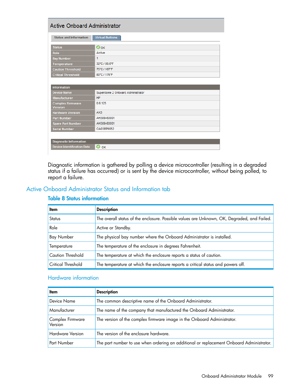 HP Integrity Superdome 2 Server User Manual | Page 99 / 197