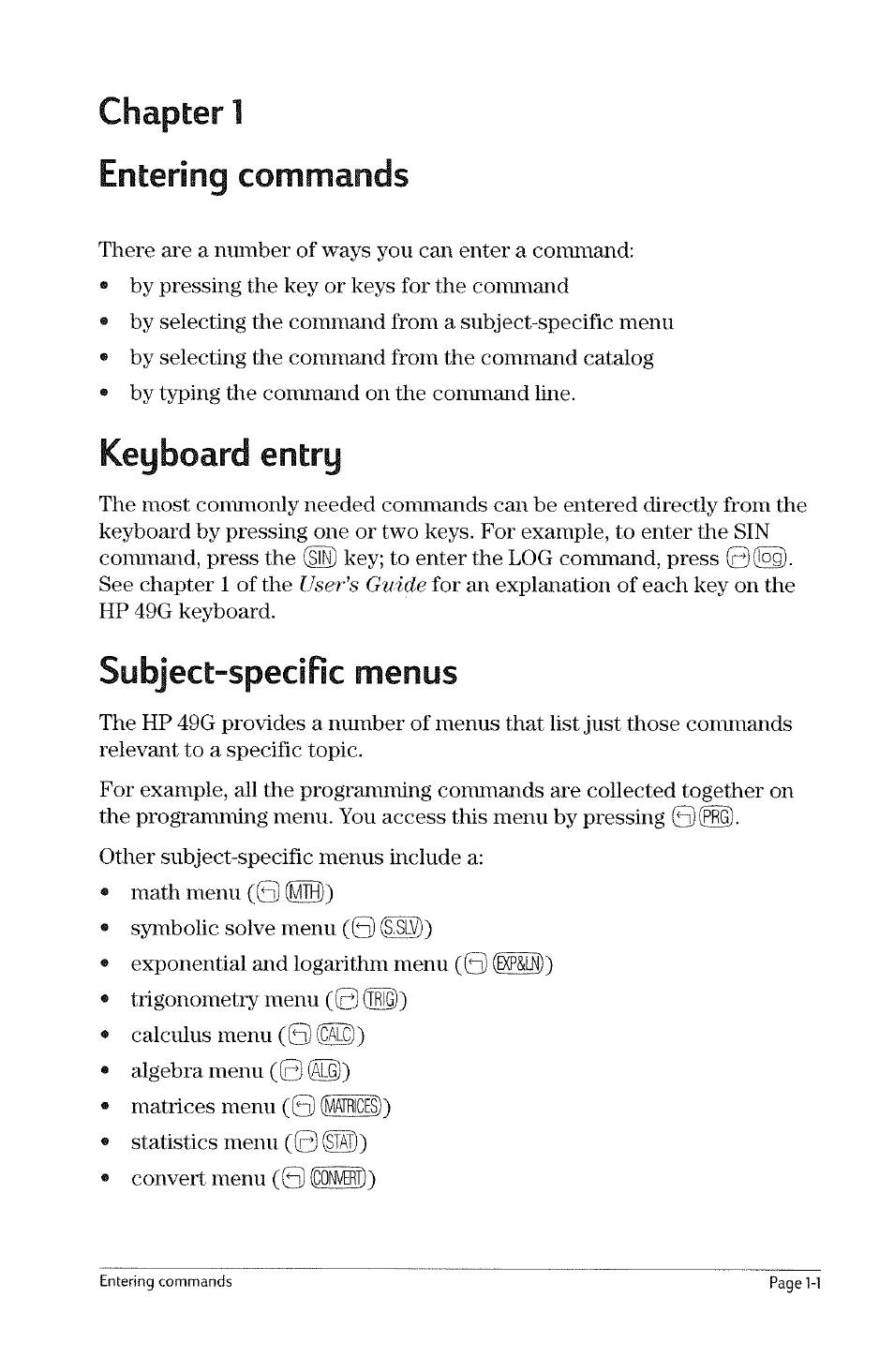 The hp 49g documentation set | HP 49g Graphing Calculator User Manual | Page 13 / 199