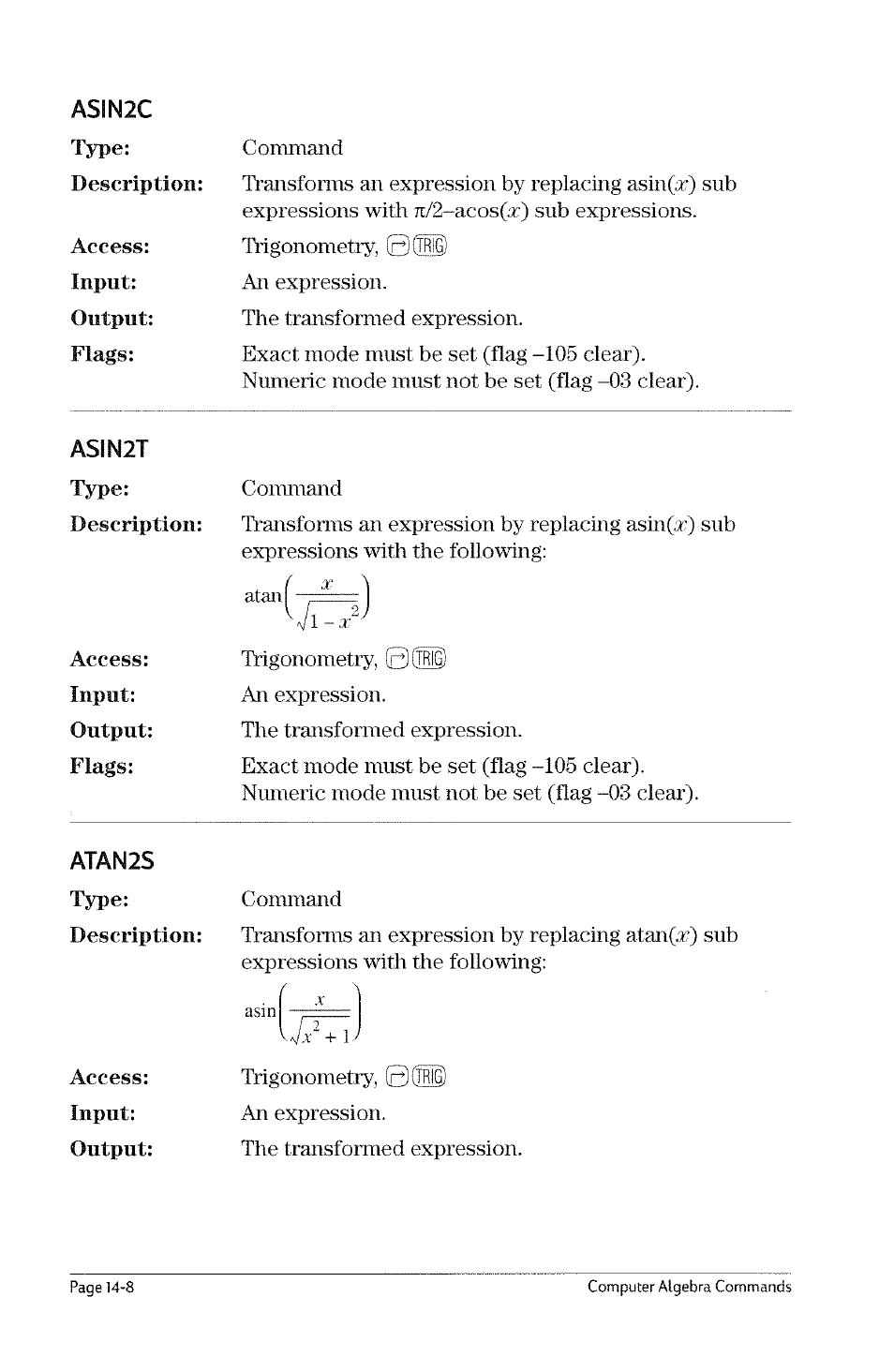 Addtmod | HP 49g Graphing Calculator User Manual | Page 130 / 199